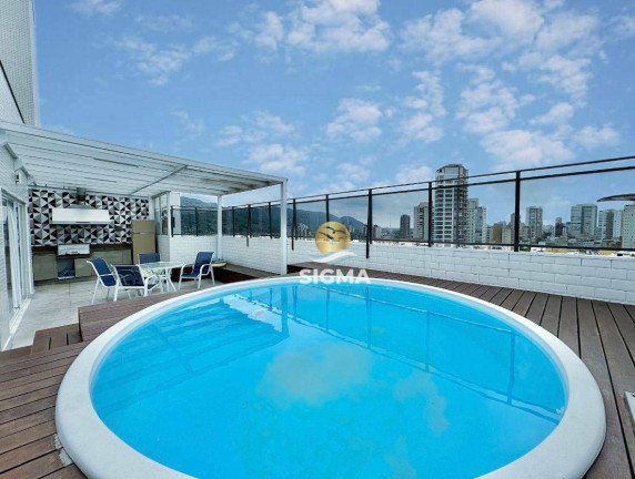 Imagem Cobertura com 3 Quartos à Venda, 147 m² em Enseada - Guarujá