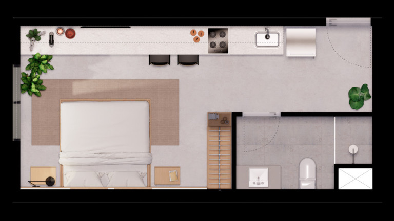Imagem Imóvel com 1 Quarto à Venda, 28 m² em Brás - São Paulo Imagem Imóvel com 1 Quarto à Venda, 28 m² em Brás - São Paulo