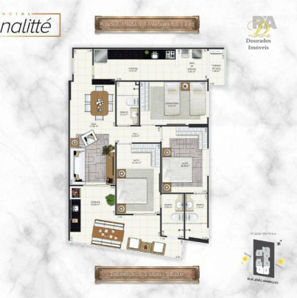 Imagem Apartamento com 2 Quartos à Venda, 81 m² em Aviação - Praia Grande Imagem Apartamento com 2 Quartos à Venda, 81 m² em Aviação - Praia Grande