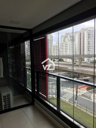 Imagem Apartamento com 1 Quarto para Alugar, 37 m² em Campo Belo - São Paulo