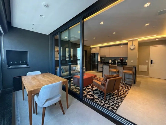 Imagem Apartamento com 1 Quarto para Alugar, 78 m² em Brooklin - São Paulo