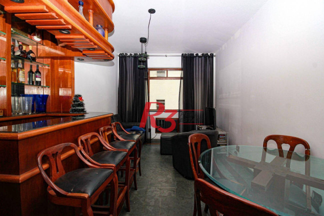 Apartamento com 2 Quartos à Venda, 107 m² em Boqueirão - Santos