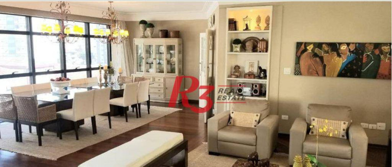 Apartamento com 3 Quartos à Venda, 283 m² em Boqueirão - Santos