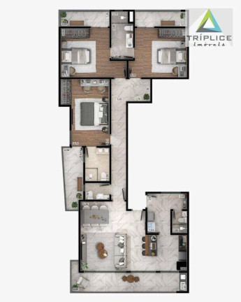 Imagem Apartamento com 3 Quartos à Venda, 140 m² em Aeroporto - Juiz De Fora