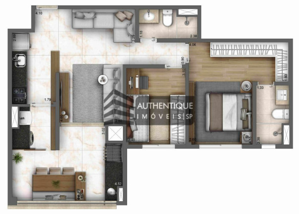 Imagem Apartamento com 2 Quartos à Venda, 67 m² em Ipiranga - São Paulo Imagem Apartamento com 2 Quartos à Venda, 67 m² em Ipiranga - São Paulo