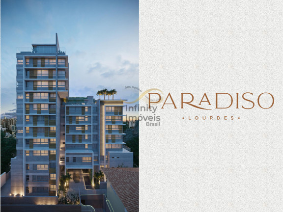 Apartamento com 3 Quartos à Venda, 2 m² em Lourdes - Belo Horizonte