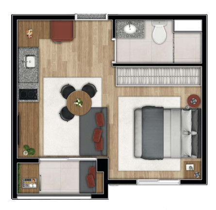 Imagem Apartamento com 1 Quarto à Venda, 31 m² em Pinheiros - São Paulo Imagem Apartamento com 1 Quarto à Venda, 31 m² em Pinheiros - São Paulo