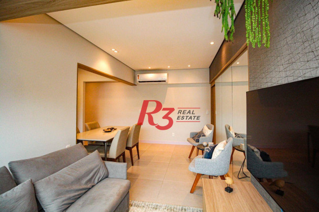 Imagem Apartamento com 2 Quartos à Venda, 73 m² em Campo Grande - Santos