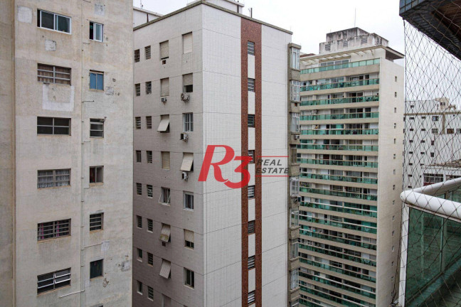 Imagem Apartamento com 3 Quartos para Alugar, 112 m² em Embaré - Santos