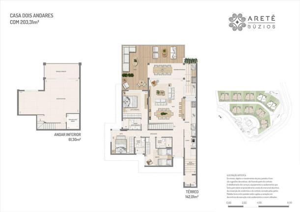 Imagem Casa com 3 Quartos à Venda, 233 m² em Aretê - Armação Dos Búzios Imagem Casa com 3 Quartos à Venda, 233 m² em Aretê - Armação Dos Búzios