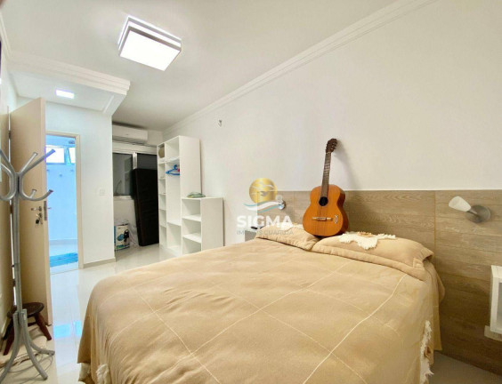 Imagem Apartamento com 1 Quarto à Venda, 55 m² em Tombo - Guarujá