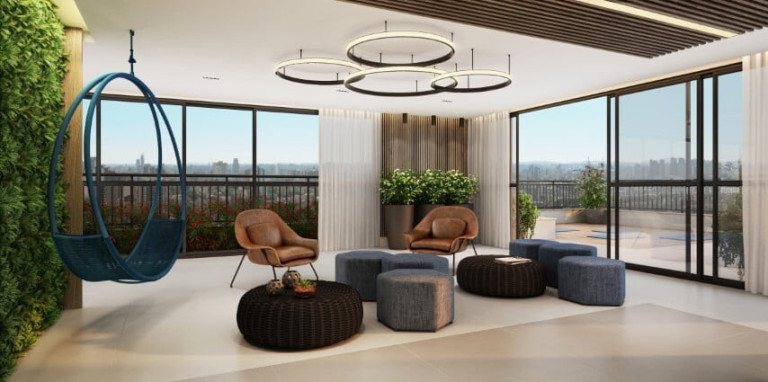 Imagem Apartamento com 2 Quartos à Venda, 61 m² em Cristo Rei - Curitiba