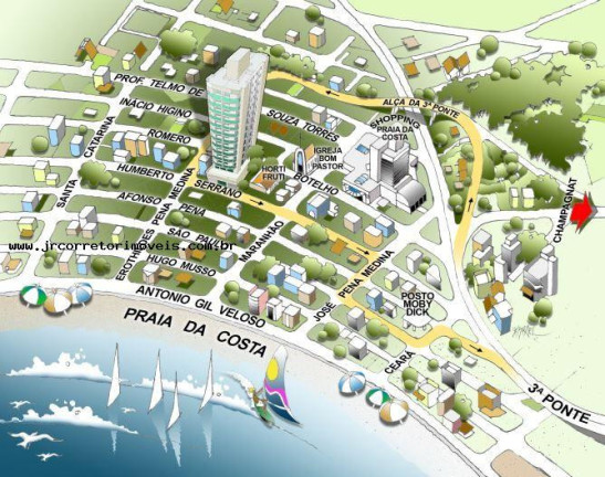 Imagem Imóvel com 3 Quartos à Venda,  em Praia Da Costa - Vila Velha
