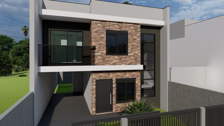 Imagem Sobrado com 3 Quartos à Venda, 132 m² em Maria Antonieta - Pinhais