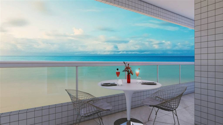 Imagem Apartamento com 2 Quartos à Venda, 82 m² em Guilhermina - Praia Grande