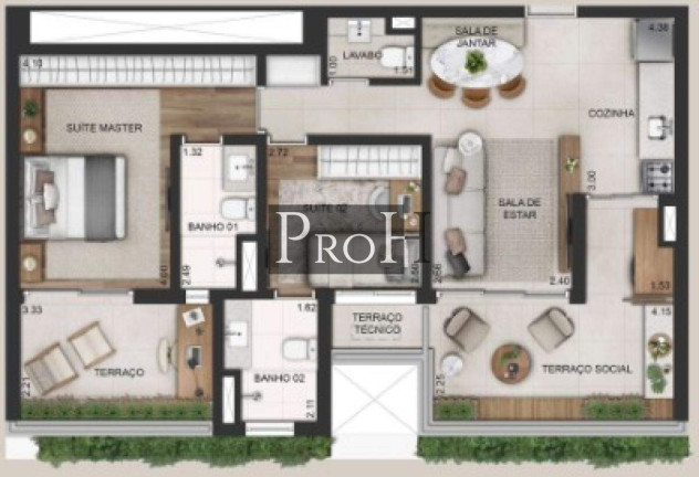 Imagem Apartamento com 2 Quartos à Venda, 80 m² em Moema - São Paulo