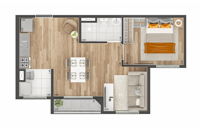 Imagem Apartamento com 2 Quartos à Venda, 37 m² em Vila Tolstoi - São Paulo Imagem Apartamento com 2 Quartos à Venda, 37 m² em Vila Tolstoi - São Paulo