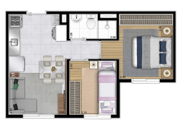 Imagem Apartamento com 2 Quartos à Venda, 34 m² em Vila Prudente - São Paulo Imagem Apartamento com 2 Quartos à Venda, 34 m² em Vila Prudente - São Paulo