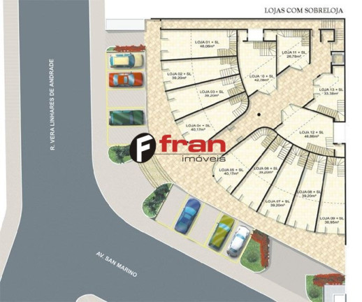 Imagem Sala Comercial à Venda, 40 m² em Itacorubi - Florianópolis