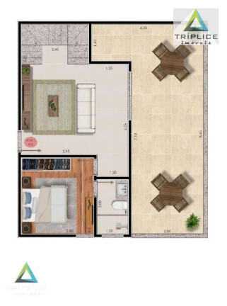 Imagem Apartamento com 2 Quartos à Venda, 73 m² em Bairu - Juiz De Fora