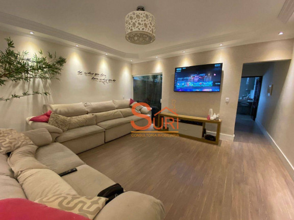 Sobrado com 3 Quartos à Venda, 159 m² em Vila Scarpelli - Santo André