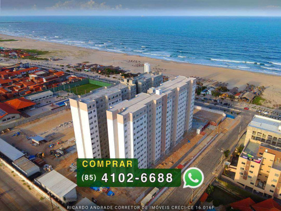 Apartamento com 2 Quartos à Venda, 38 m² em Praia Do Futuro I - Fortaleza