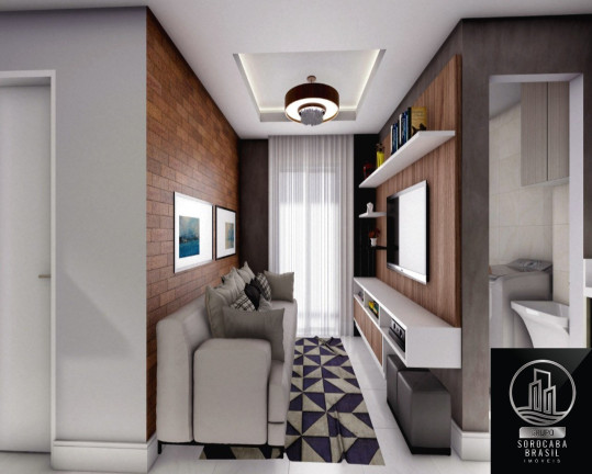 Imagem Apartamento com 2 Quartos à Venda, 54 m² em Wanel Ville - Sorocaba