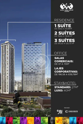 Imagem Apartamento com 3 Quartos à Venda, 120 m² em Word Trade Center (wtc) - Goiânia Imagem Apartamento com 3 Quartos à Venda, 120 m² em Word Trade Center (wtc) - Goiânia