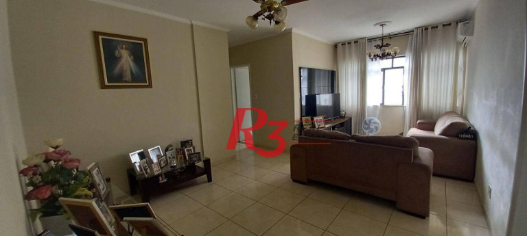 Imagem Apartamento com 2 Quartos à Venda, 96 m² em Aparecida - Santos