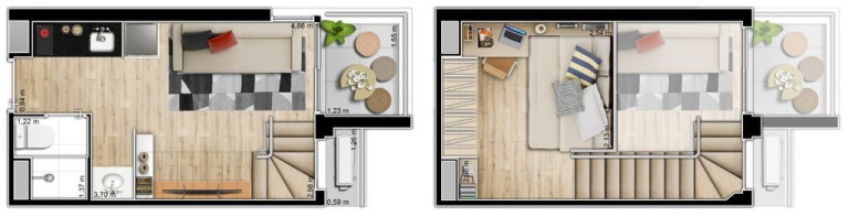 Imagem Apartamento com 1 Quarto à Venda, 36 m² em Brooklin Paulista - São Paulo Imagem Apartamento com 1 Quarto à Venda, 36 m² em Brooklin Paulista - São Paulo