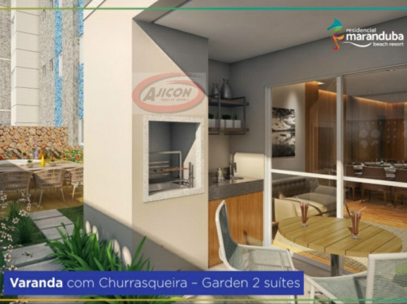 Imagem Apartamento com 2 Quartos à Venda, 58 m² em Maranduba - Ubatuba