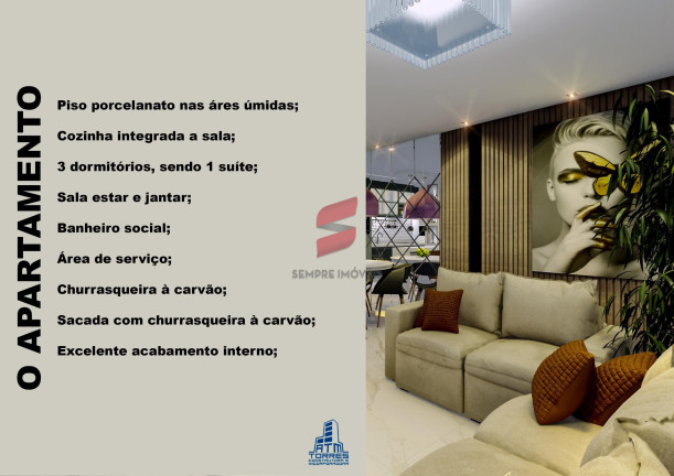 Imagem Apartamento com 3 Quartos à Venda, 131 m² em Centro - Pinhais Imagem Apartamento com 3 Quartos à Venda, 131 m² em Centro - Pinhais