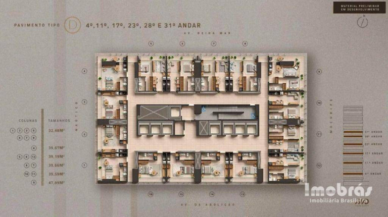 Imagem Apartamento com 1 Quarto à Venda, 32 m² em Meireles - Fortaleza Imagem Apartamento com 1 Quarto à Venda, 32 m² em Meireles - Fortaleza