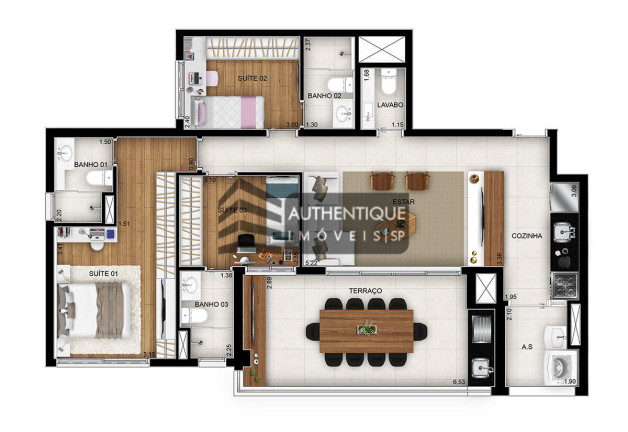 Imagem Apartamento com 3 Quartos à Venda, 110 m² em Alto Da Boa Vista - São Paulo Imagem Apartamento com 3 Quartos à Venda, 110 m² em Alto Da Boa Vista - São Paulo