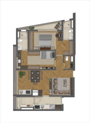 Imagem Apartamento com 3 Quartos à Venda, 124 m² em Pinheiros - São Paulo Imagem Apartamento com 3 Quartos à Venda, 124 m² em Pinheiros - São Paulo