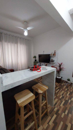 Imagem Apartamento com 1 Quarto à Venda, 50 m² em Embaré - Santos