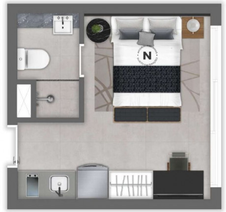 Imagem Apartamento com 1 Quarto à Venda, 42 m² em Vila Mariana - São Paulo