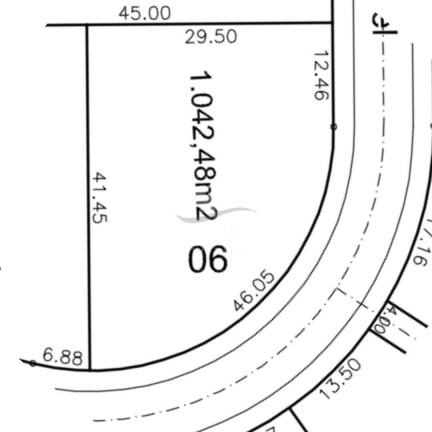 Terreno à Venda, 1.042 m² em Centro - Cabreúva