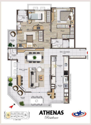 Imagem Apartamento com 2 Quartos à Venda, 89 m² em Campinas - São José