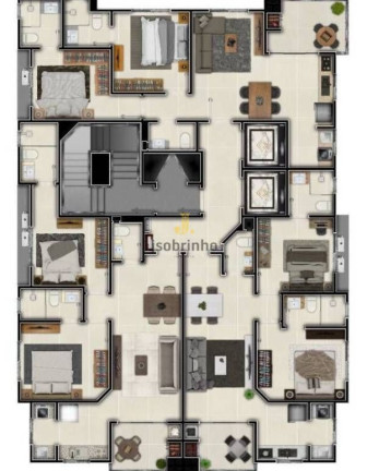 Apartamento com 2 Quartos à Venda, 70 m² em Morretes - Itapema
