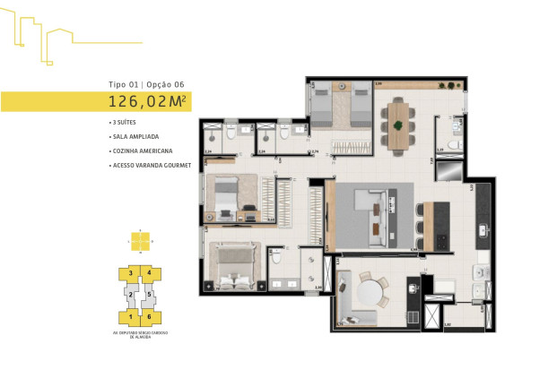 Imagem Imóvel com 3 Quartos à Venda, 126 m² em Jardim Olhos Dagua - Ribeirao Preto Imagem Imóvel com 3 Quartos à Venda, 126 m² em Jardim Olhos Dagua - Ribeirao Preto