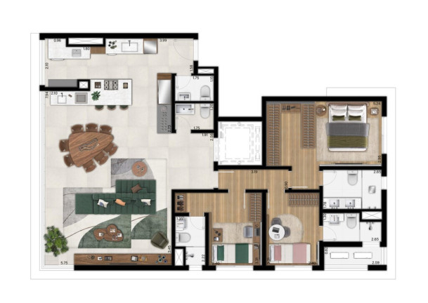 Imagem Cobertura com 3 Quartos à Venda, 276 m² em Pinheiros - São Paulo