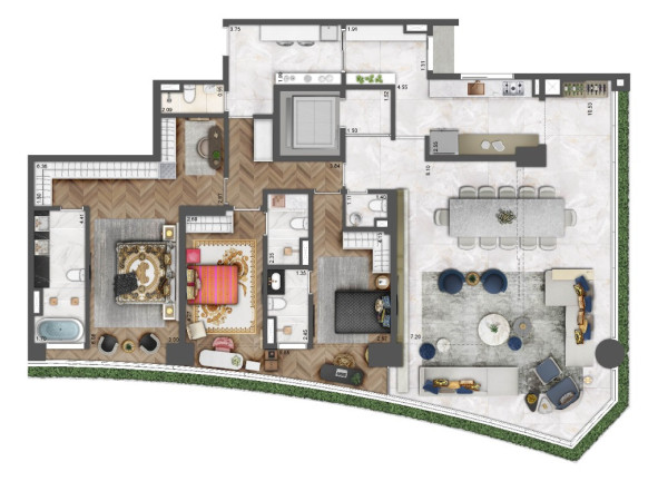 Imagem Apartamento com 3 Quartos à Venda, 221 m² em Moema - São Paulo Imagem Apartamento com 3 Quartos à Venda, 221 m² em Moema - São Paulo