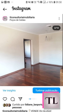 Imagem Apartamento com 2 Quartos para Alugar, 70 m² em Centro - Poços De Caldas