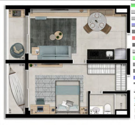 Imagem Imóvel com 1 Quarto à Venda, 23 m² em Jardim Vila Mariana - São Paulo