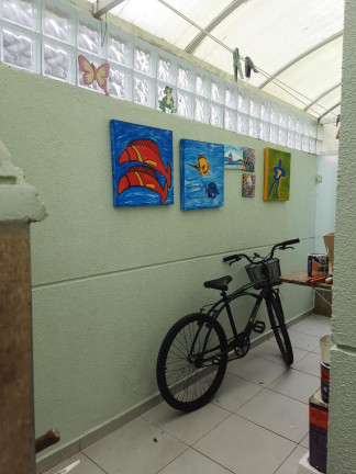 Imagem Casa com 3 Quartos à Venda, 90 m² em Campo Grande - Santos Imagem Casa com 3 Quartos à Venda, 90 m² em Campo Grande - Santos