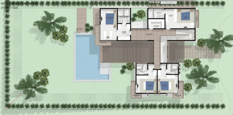 Imagem Casa com 5 Quartos à Venda, 360 m² em Centro - Mata De São João Imagem Casa com 5 Quartos à Venda, 360 m² em Centro - Mata De São João