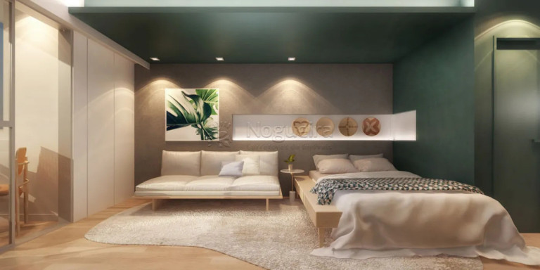 Apartamento com 1 Quarto à Venda, 30 m² em Muro Alto - Ipojuca