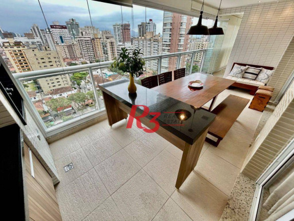 Imagem Apartamento com 3 Quartos à Venda, 181 m² em Gonzaga - Santos