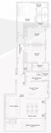 Imagem Imóvel com 4 Quartos à Venda, 153 m² em Meia Praia - Itapema